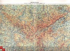 oud landkaartje Duitsland Midden