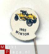 winton 1903 blik auto speldje (S_051)