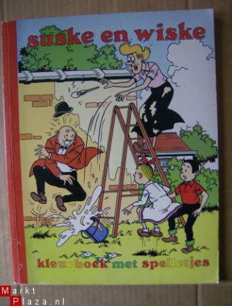 suske en wiske kleurboek - nr. 1