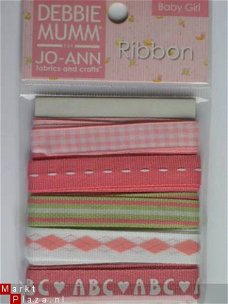 OPRUIMING: Debbie Mum ribbons baby girl