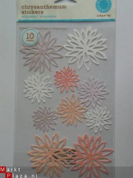 martha stewart glittered chrysanthemum - 1