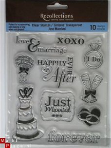 recollections clear stamp just merried