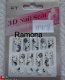 3D Nagel stickers mv16 tribal Zwart Wit nail art - 1 - Thumbnail