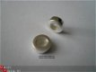 zilveren stoppers met siliconenkern (p.stuk) - 1 - Thumbnail