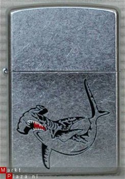 Zippo Aansteker Ocean view shark frenzy 2006 NIEUW A28 - 1