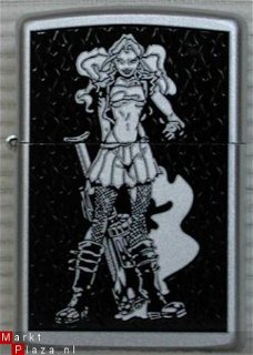 Zippo Pin Up Mystery & More: Bad Girl 2006 NIEUW A54