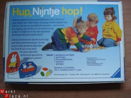 kinderspel hup Nijntje hop uit 1995 vanaf 3,5 jaar - 1