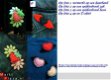 Mini bloemen pop 3D satijn organza applicatie Garang - 1 - Thumbnail