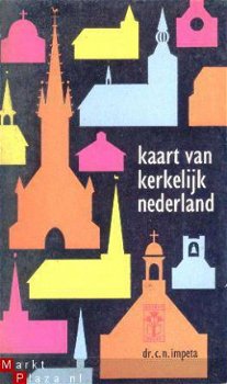 Kaart van kerkelijk Nederland - 1