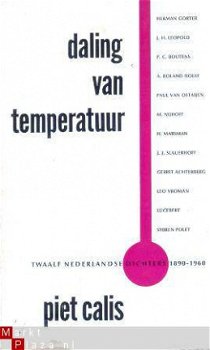 Daling van temperatuur. 12 Nederlandse dichters 1890/1960 - 1