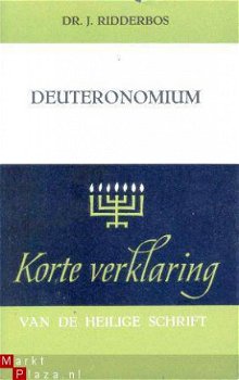 Korte Verklaring der Heilige Schrift. Deuteronomium. Deel 1 - 1