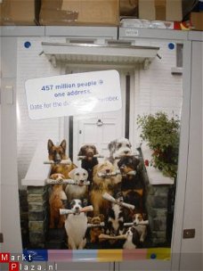 Poster verkiezingen Europees parlement HONDEN