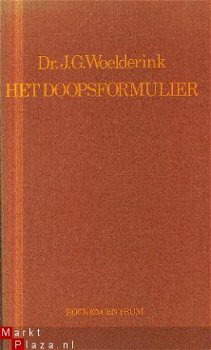 Woelderink, JG; Het doopsformulier - 1