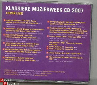 Klassieke Muziekweek CD 2007 - 1