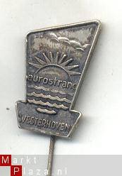 Eurostrand Westerhoven wapen speldje (U_176) - 1