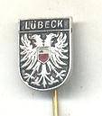 Lubeck wapen speldje (U_184) - 1