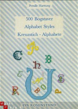 Eva Rosenstand Boek Alphabet styles Pernille Harttung - 1