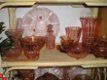 GLAS...roze glas,oud-roze,oudroze glas,serviesdelen,diversen items. - 6 - Thumbnail