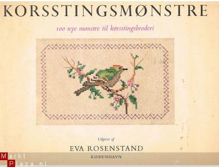 Eva Rosenstand boek 100 nye monstre til Korsstingsbroderi - 1