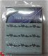 Nagel water Stickers Decals nail art lace 5 KANT zwart wit - 1 - Thumbnail