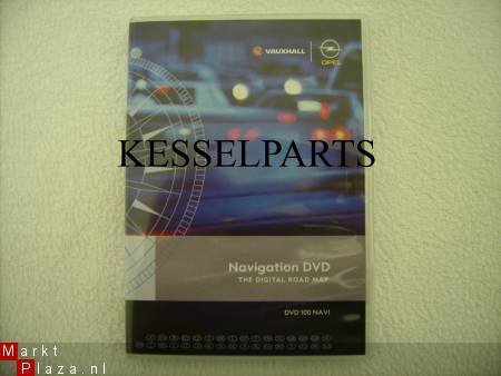 Opel dvd100 europa dvd 100 navi 2009/2010 orgineel - 1