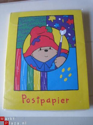Postpapier met Paddington afbeelding (nieuw in verpakking) - nr. 1