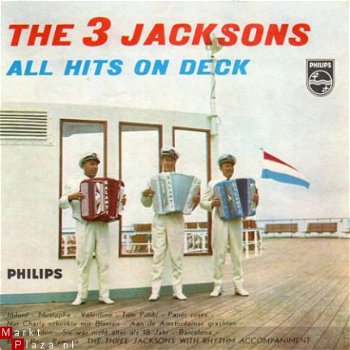 The 3 Jacksons : All hits on deck (EP) - 1