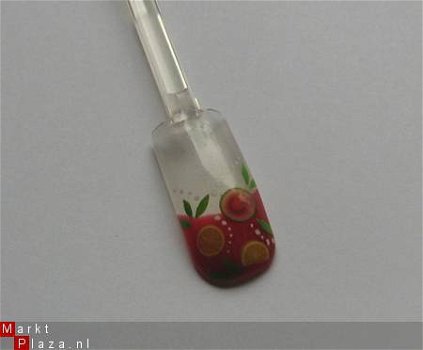 Flower nail art gel acryl nail art FIMO butterfly fruit - 1