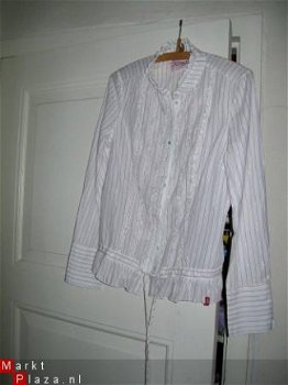 Beeldige blouse 100% katoen Esprit Maat 40 - 1