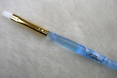 1 UVGEL PENSEEL 6 uv-gel brush penselen Blauw gelnagels - 1