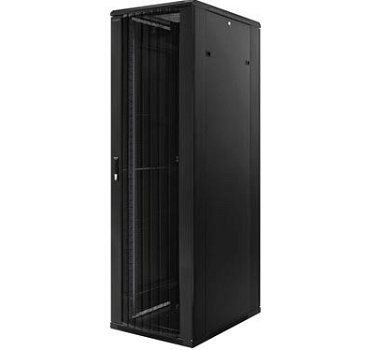 32U 19inch serverkast patchkast metalen geperforeerde deuren 600x800x1600mm - 1