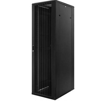 32U 19inch serverkast patchkast metalen geperforeerde deuren 600x800x1600mm - 2