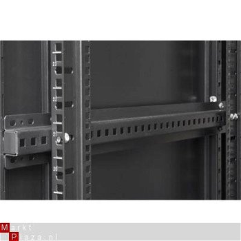 37U 19 inch serverkast patchkast glazen deur afmeting 600x600x1800mm - 3