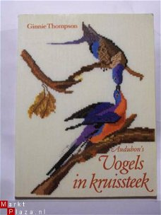Audubon's Vogels in Kruissteek Ginnie Thompson