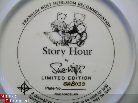 Franklin Mint Bord Story Hour by Sue Willis GA2039 - 1