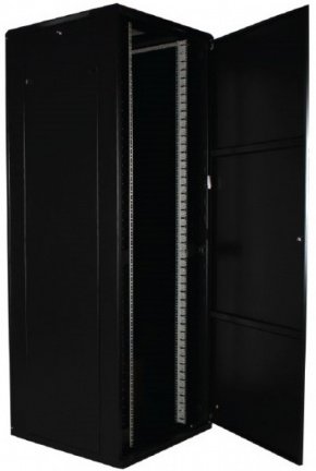 47U 19" Serverkast met glazen voordeur (BxDxH) 800x800x2200 mm - Afbeelding 2
