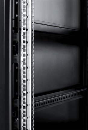 47U 19" serverkast patchkast stalen geperforeerde split deuren voor en achter (BxDxH) 800x1000x2200 - Afbeelding 4