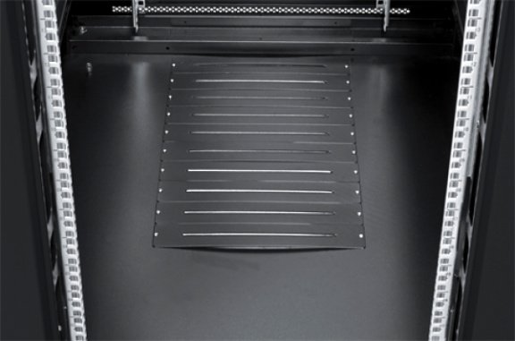 47U 19" serverkast patchkast stalen geperforeerde split deuren voor en achter (BxDxH) 800x1000x2200 - Afbeelding 5