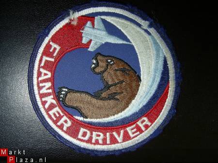 US Airforce patch Flanker Driver - 1