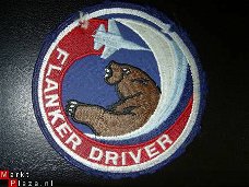 US Airforce patch Flanker Driver