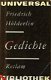 Hölderlin, Friedrich; Gedichte - 1 - Thumbnail