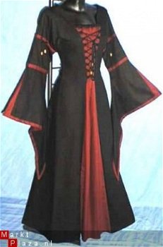 Middeleeuwse gotische jurk BS6171 - 1