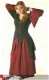 Middeleeuwse burgervrouw jurk 3174 - 1 - Thumbnail