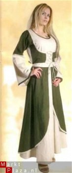 Middeleeuwse burgervrouw jurk 3177 - 1