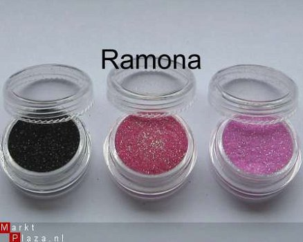 12 Nagel Glitters glitter poeder gel acryl nail art - 1