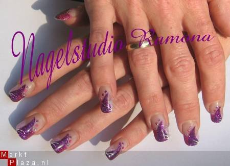12 Nagel Glitters glitter poeder gel acryl nail art - 1