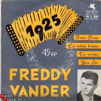 Freddy Vander : EP extraits de catalogus Musette - 1