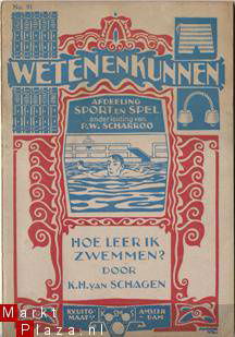 K.H van Schagen - Hoe leer ik zwemmen? - nr. 1