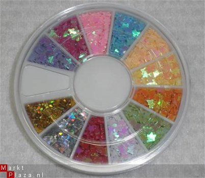 2000 NAIL ART gems vlinder Strass Steentjes CARROUSEL WIEL - 1