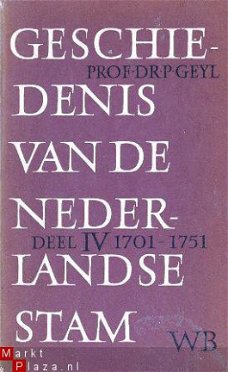Geschiedenis van de Nederlandse stam. Deel 4. 1701-1751